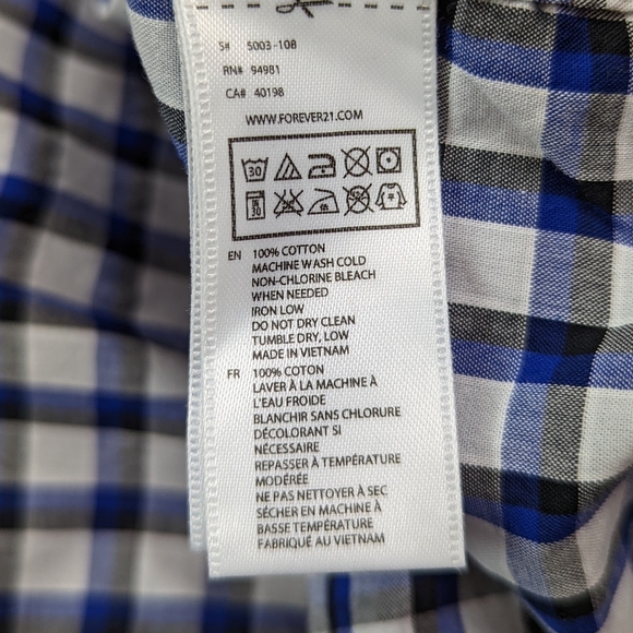 21men button down shirt - small - Picture 8 of 8